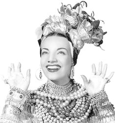Vintage celebrities - Carmen Miranda