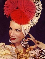 Vintage celebrities - Carmen Miranda