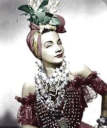 Vintage celebrities - Carmen Miranda