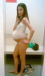 Some Photos of INEXPERIENCED Pregnant Stunner