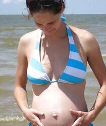 Some Photos of INEXPERIENCED Pregnant Stunner