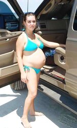 Some Photos of INEXPERIENCED Pregnant Stunner