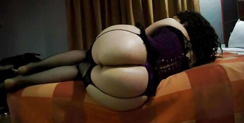 Ginormous white white pearly gigantic bootie