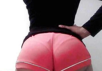 Ginormous white white pearly gigantic bootie