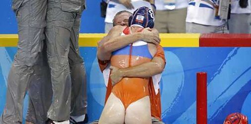 Water polo athletes