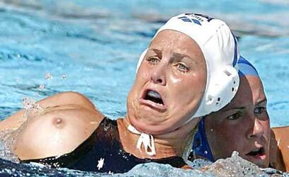 Water polo athletes