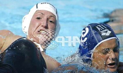 Water polo athletes