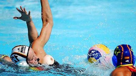 Water polo athletes