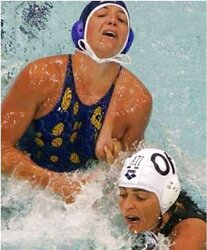 Water polo athletes