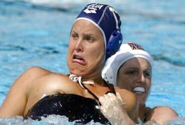 Water polo athletes