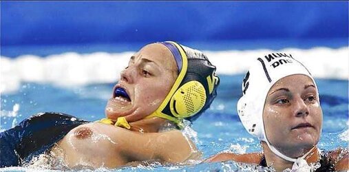 Water polo athletes