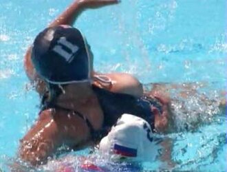 Water polo athletes