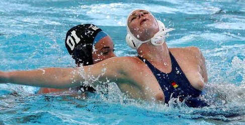 Water polo athletes