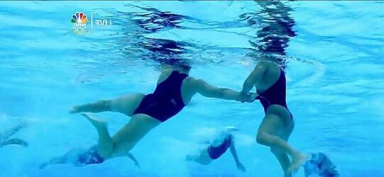 Water polo athletes