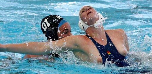 Water polo athletes