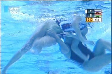 Water polo athletes