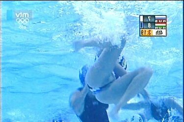 Water polo athletes