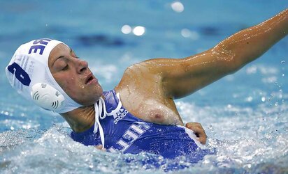 Water polo athletes