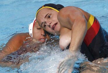 Water polo athletes
