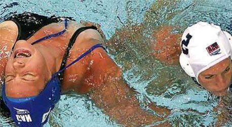 Water polo athletes