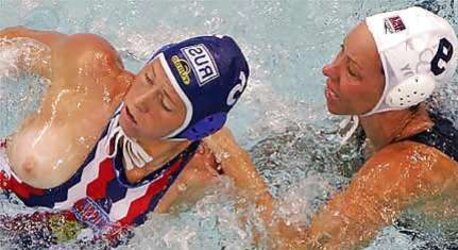 Water polo athletes
