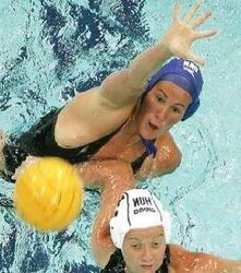 Water polo athletes