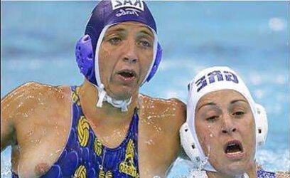 Water polo athletes