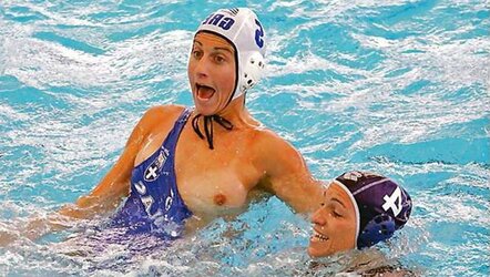 Water polo athletes