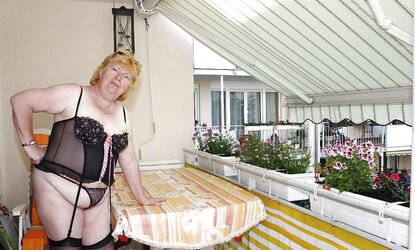 Oma geil und fett
