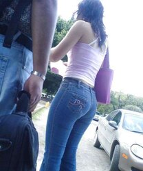 Arse Mingle in Denim
