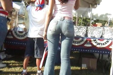 Arse Mingle in Denim
