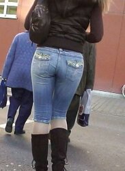 Arse Mingle in Denim