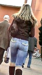 Arse Mingle in Denim
