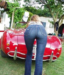 Arse Mingle in Denim