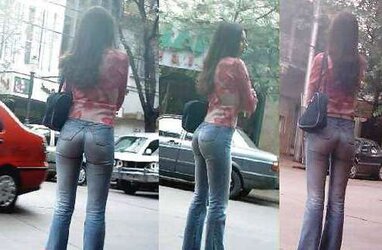 Arse Mingle in Denim