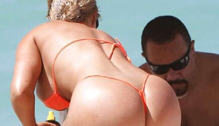 Coco Austin Bathing Suit Demonstrate