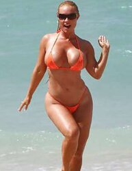 Coco Austin Bathing Suit Demonstrate