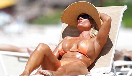 Coco Austin Bathing Suit Demonstrate