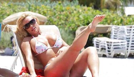 Coco Austin Bathing Suit Demonstrate