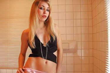 Super-Hot Light-Haired Teenager Woman Part