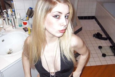 Super-Hot Light-Haired Teenager Woman Part