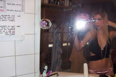 Super-Hot Light-Haired Teenager Woman Part