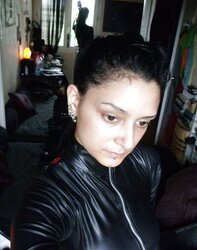 French spandex goth with enormous orbs from versailles
