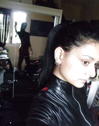 French spandex goth with enormous orbs from versailles