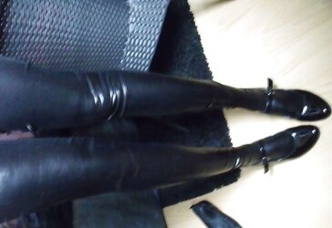 French spandex goth with enormous orbs from versailles