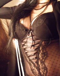 French spandex goth with enormous orbs from versailles