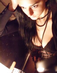 French spandex goth with enormous orbs from versailles