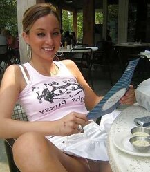 Upskirt honeypot showcasing. Some public etc.