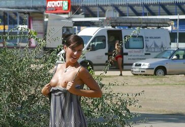 Fledgling with boobs out four.