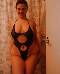 Ample and remarkable clothed